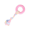 Pink Dog Chew Toy Set – 3-Pack with Teeth Cleaning