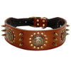 Spiked Leather Dog Collar – Heavy Duty & Adjustable