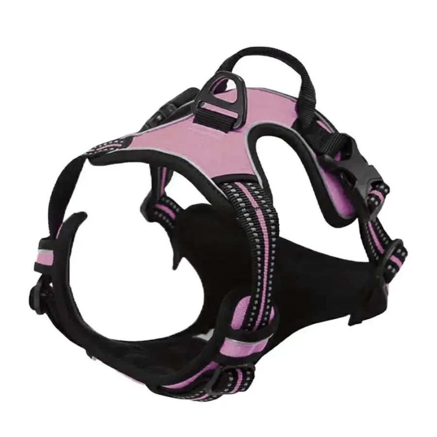 Heavy Duty No-Pull Harness – Reflective with Control Handle