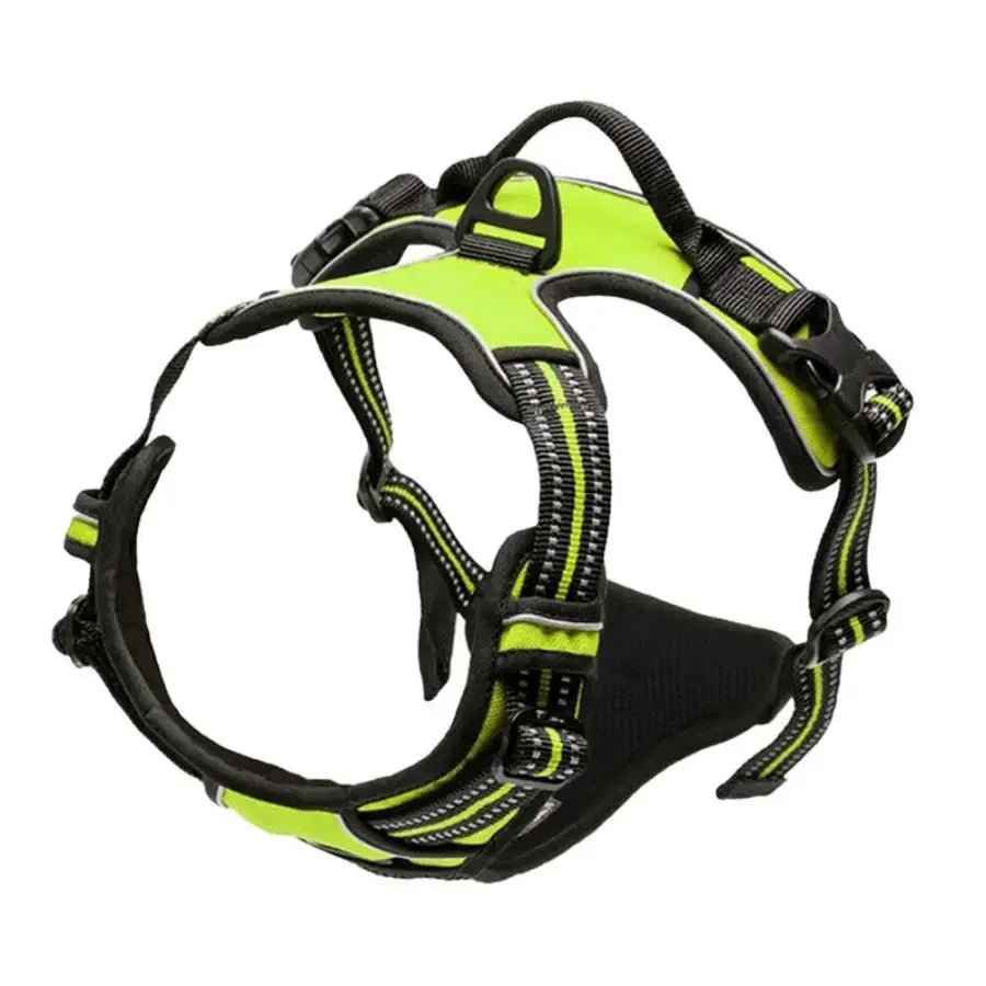 Heavy Duty No-Pull Harness – Reflective with Control Handle