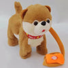 Robot Dog Toy – Interactive Plush Puppy with Leash Control