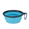 Portable Pet Bowl – Collapsible TPR with Carabiner Clip