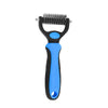 Self-Cleaning Pet Brush – Stainless Steel with 2 Sizes & 2 Colors