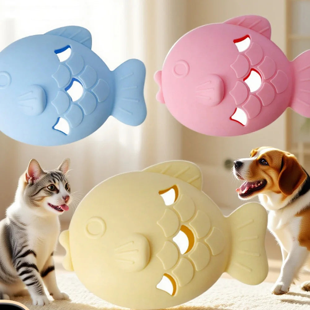 Silicone Puzzle Feeder Toy – Interactive Slow Feeder for Dogs & Cats