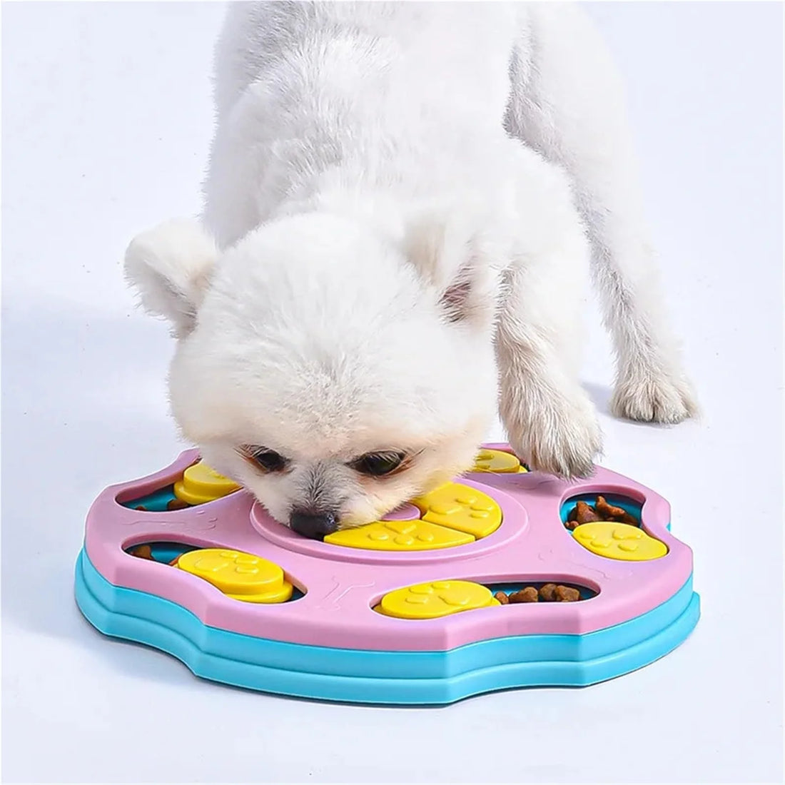 Dog Puzzle Feeder – Interactive Slow Feeder Bowl