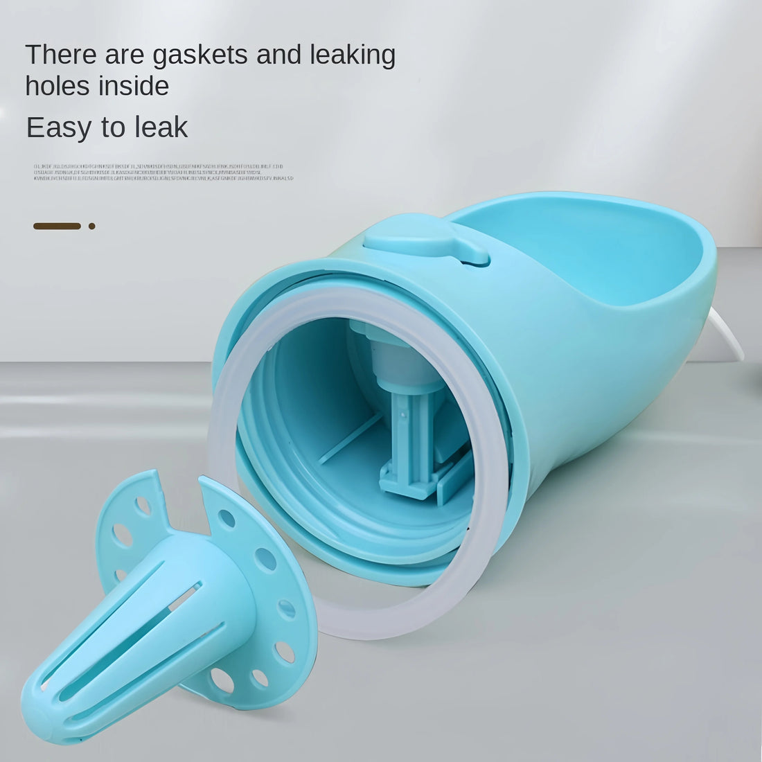 Pet Water Bottle  with Food Storage