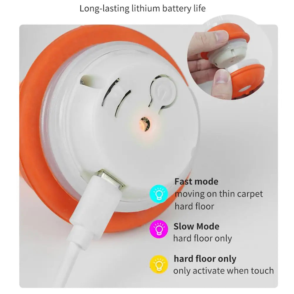 Smart Dog Toy Ball – Motion-Activated & USB Rechargeable