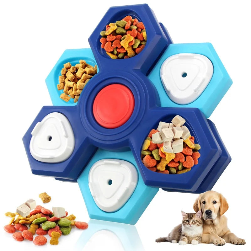 Slow Feed Dog Puzzle – Interactive Training Tray