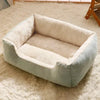 Soft Plush Pet Bed – Breathable with 5 Sizes