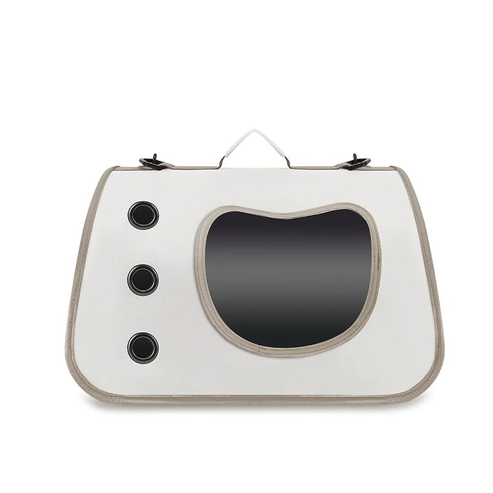 Portable Pet Carrier Bag – Foldable & Breathable Crossbody