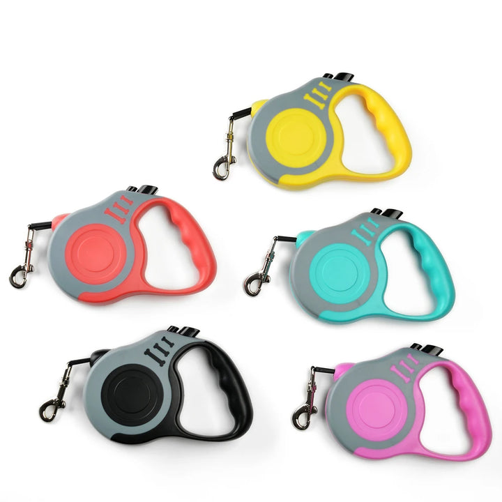 Retractable Dog Leash – Nylon with Quick-Release