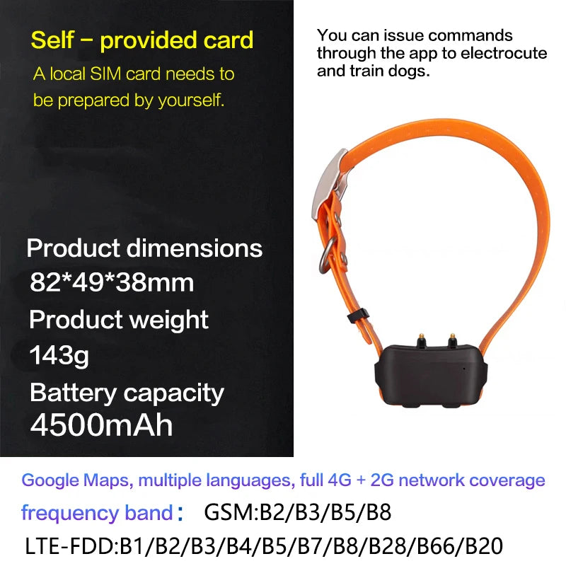 Hunting Dog GPS Tracker – Waterproof with Remote Training