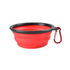 Portable Pet Bowl – Collapsible TPR with Carabiner Clip