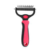 Self-Cleaning Pet Brush – Stainless Steel with 2 Sizes & 2 Colors