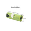Poop-Shaped Bag Dispenser – Silicone with Carabiner Clip