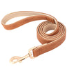PU Leather Dog Leash – 120cm with Soft Padded Handle