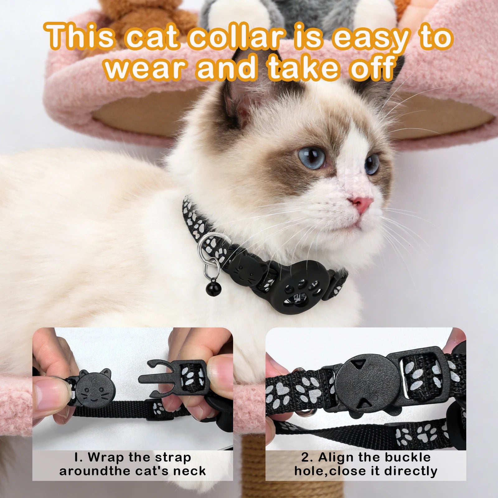 Smart GPS Pet Tracker – No Monthly Fee & Adjustable