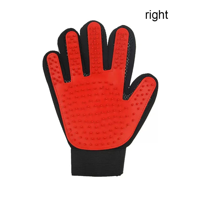 Pet Grooming Glove – Gentle Deshedding & Ergonomic Fit