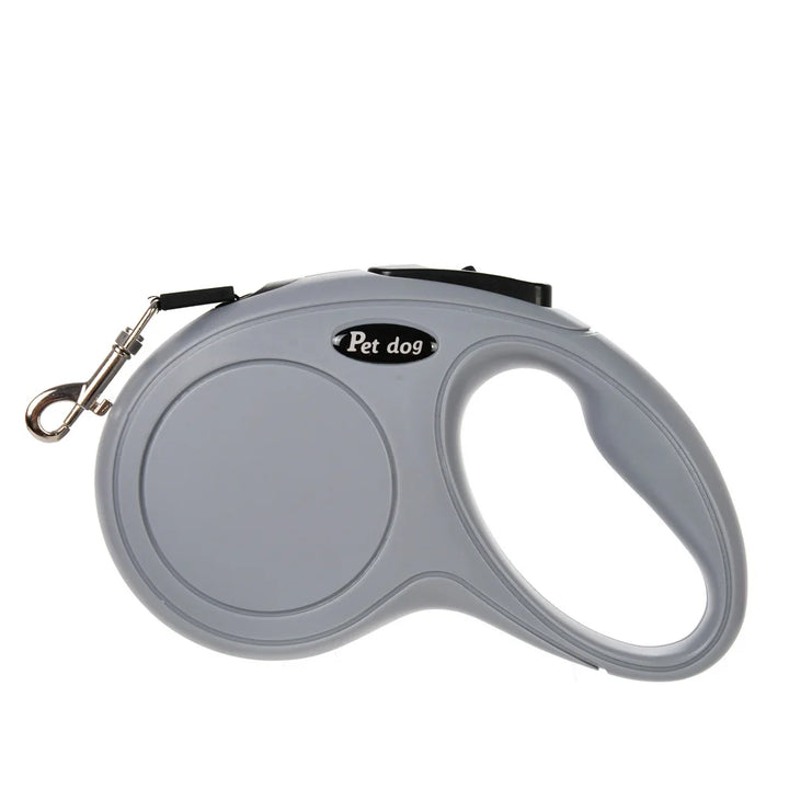Retractable Dog & Cat Leash – Nylon 3M/5M with Quick-Release