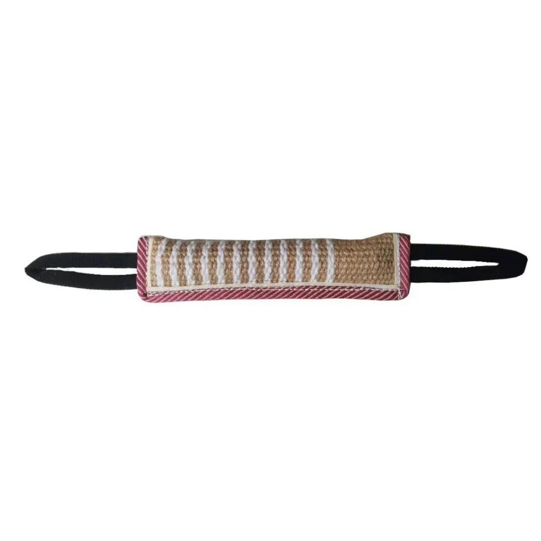 Dog Training Tug Toy – Durable Linen with Dual Handles