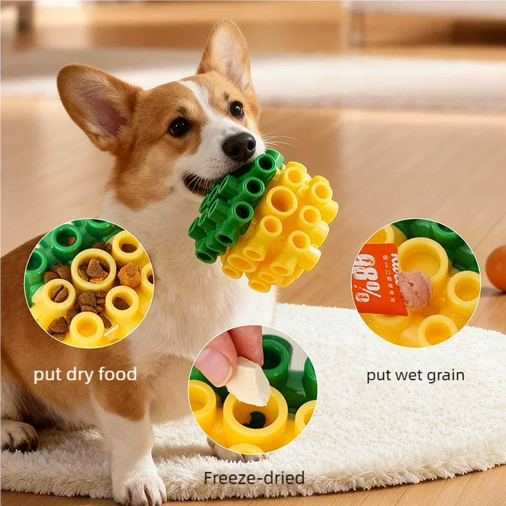 Dog Puzzle Toy – Treat Dispensing & Bite Resistant