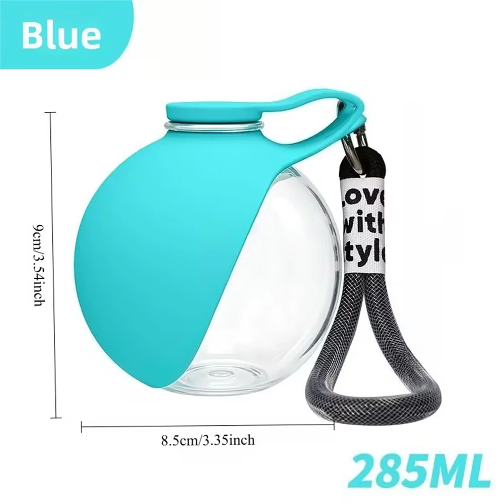 Portable Pet Water Bottle – Leak-Proof with Built-in Bowl