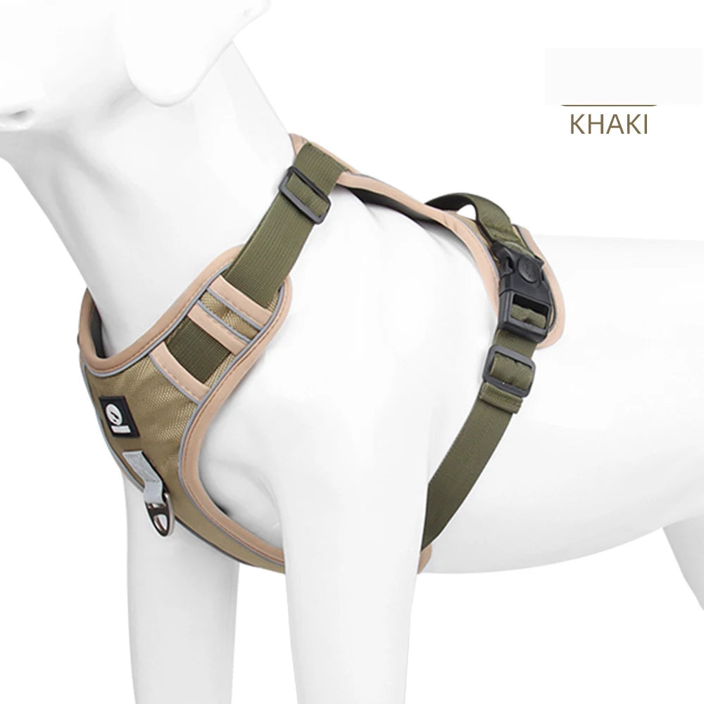 No-Pull Dog Harness – Reflective & Breathable Adjustable