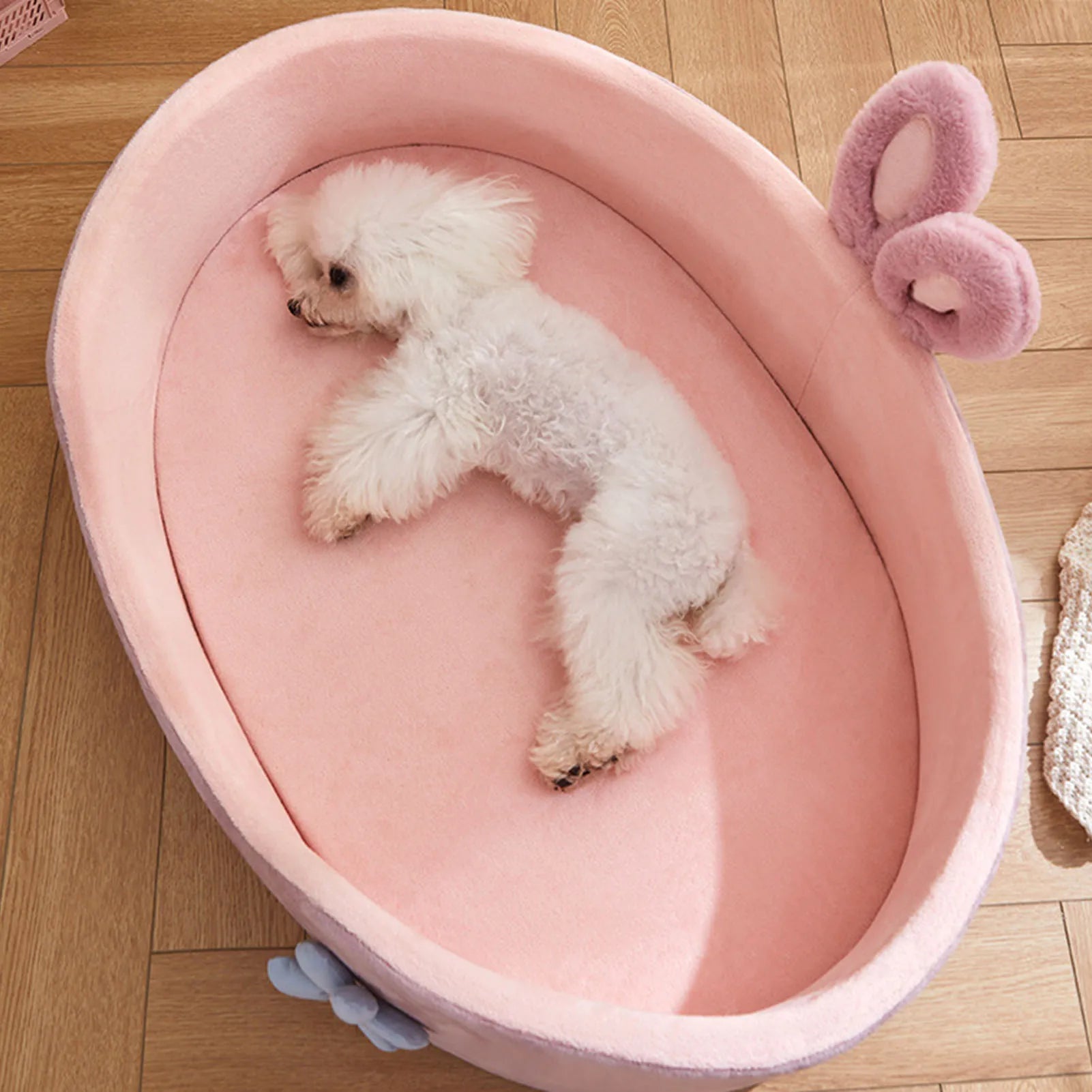 Detachable Pet Bed – Washable with Anti-Slip Base