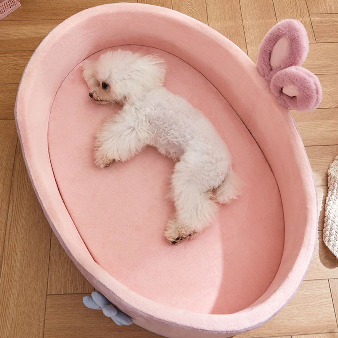 Detachable Pet Bed – Washable with Anti-Slip Base