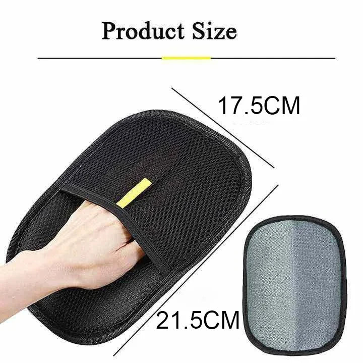 Pet Grooming Glove – Gentle Deshedding & Ergonomic Fit