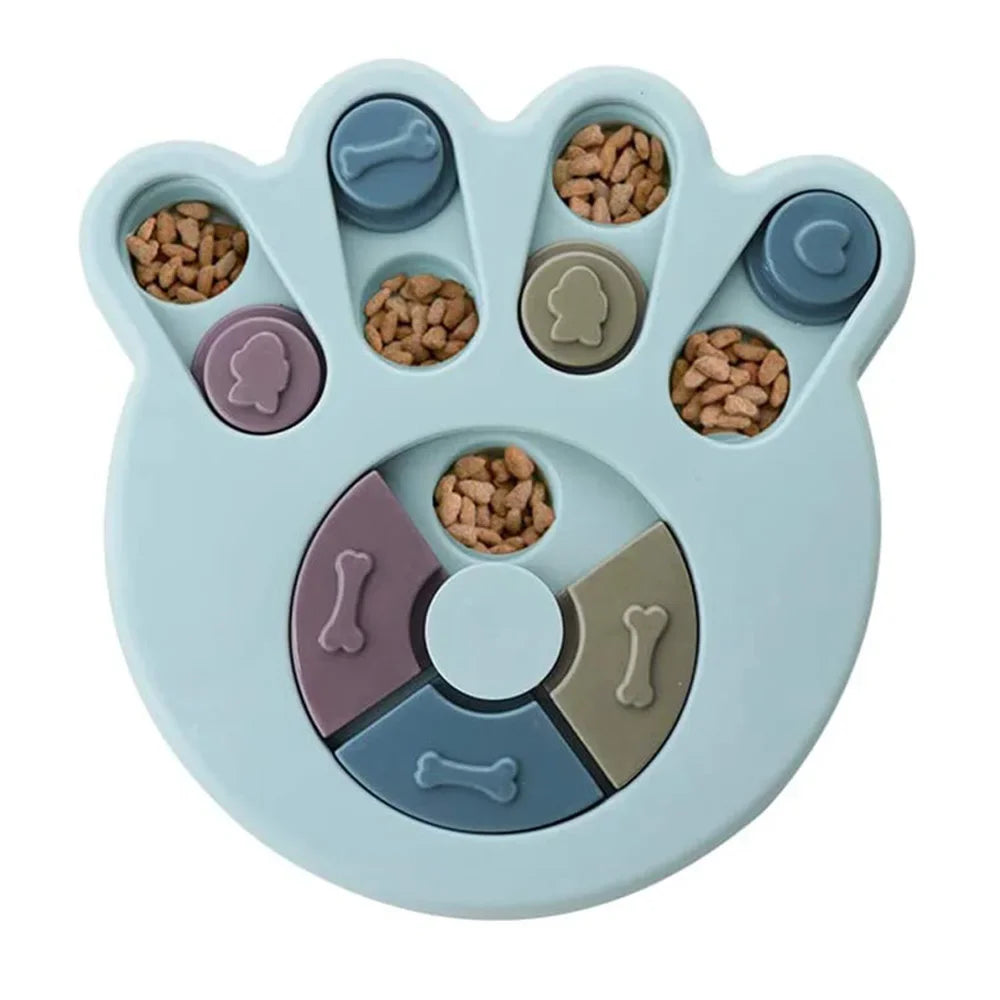 Dog Puzzle Feeder – Interactive Slow Feeder Bowl for IQ Training