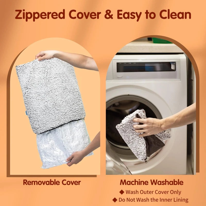 Self-Warming Pet Pad – Thermal, Washable & Non-Slip