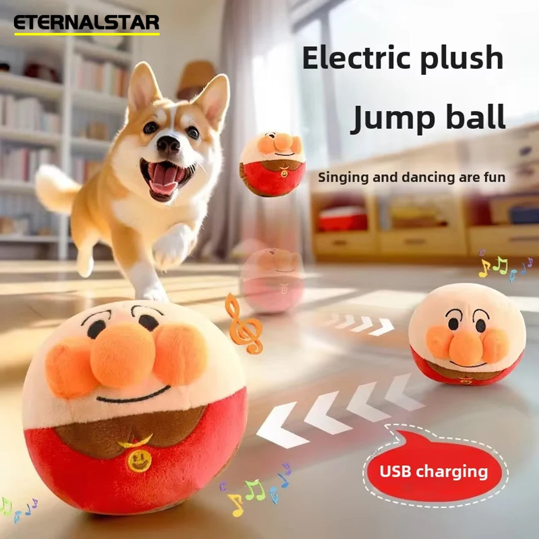 Electric Plush Dog Toy – USB Rechargeable & Interactive