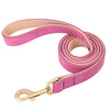 PU Leather Dog Leash – 120cm with Soft Padded Handle