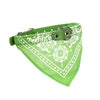 PU Cat Dog Collar with Scarf – Adjustable & Cute