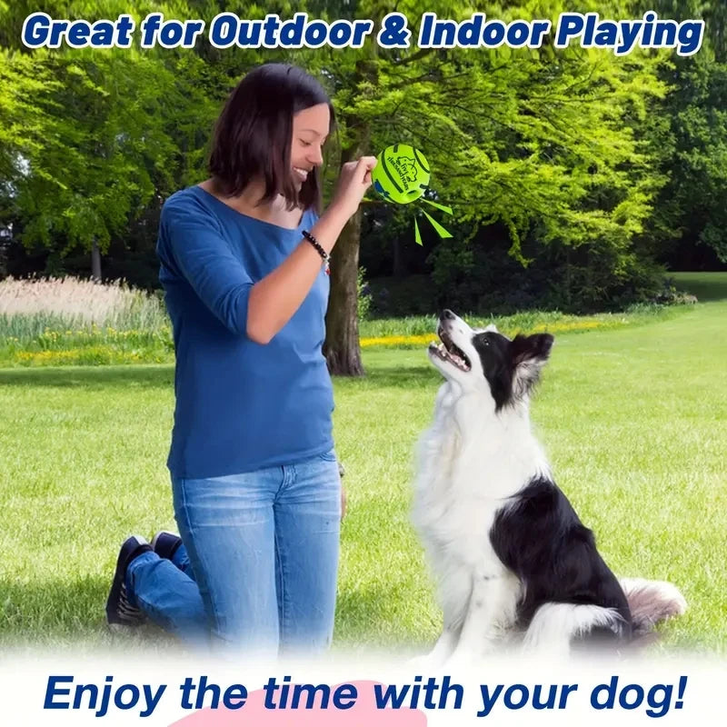 Dog Giggle Ball – Funny Interactive IQ Training Toy with Giggle Sound