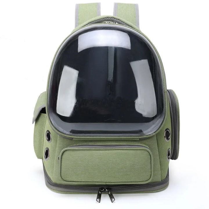 Transparent Cat Backpack – Breathable with Bubble Window