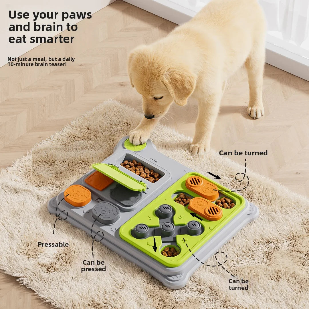 Dog Puzzle Feeder – IQ Training Slow Feeder Toy