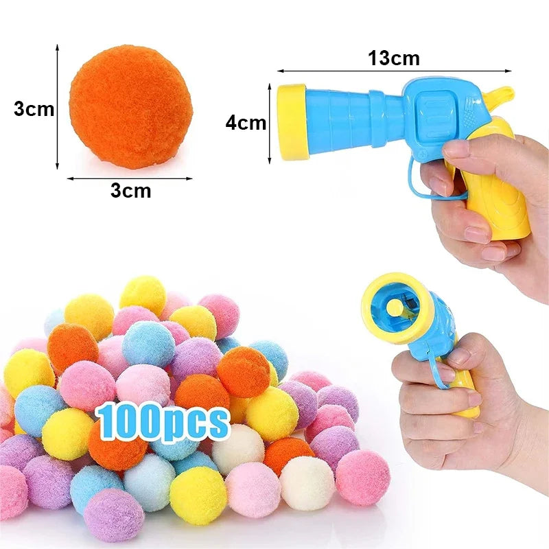 Cat Toy Launcher – Interactive with Stretch Plush Balls