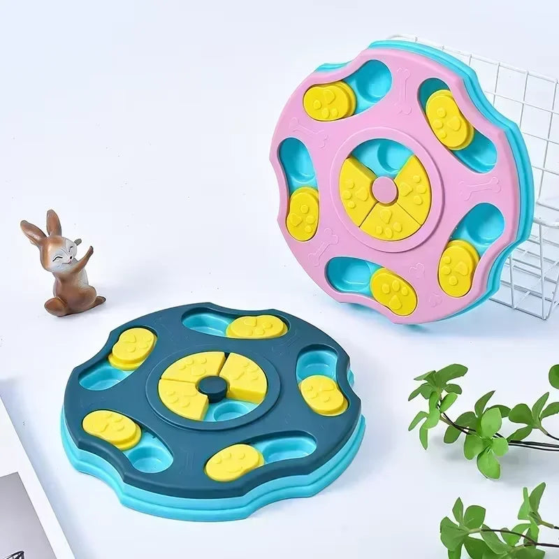 Dog Puzzle Feeder – Interactive Slow Feeder Bowl