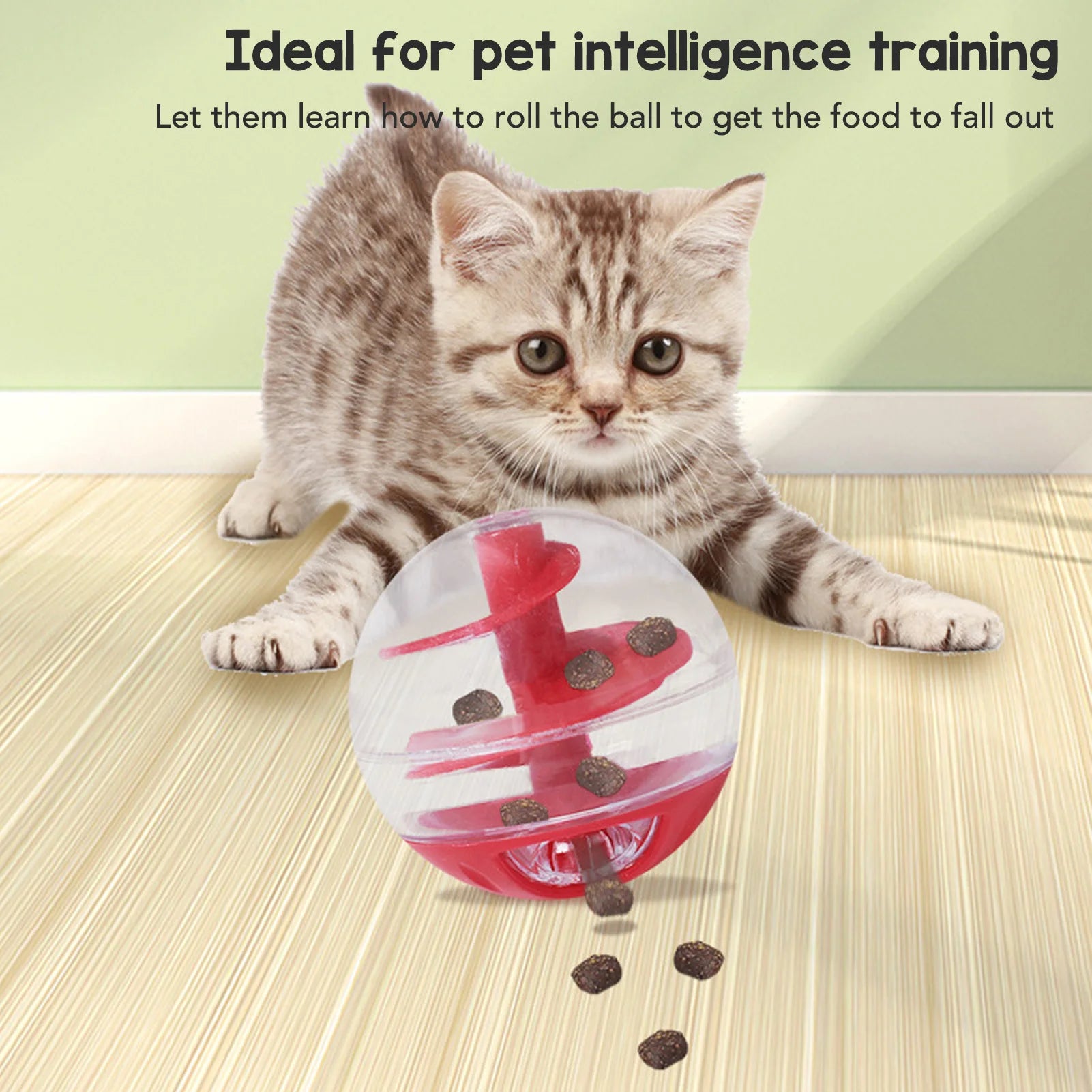 Cat Treat Ball – Interactive Slow Feeder Toy