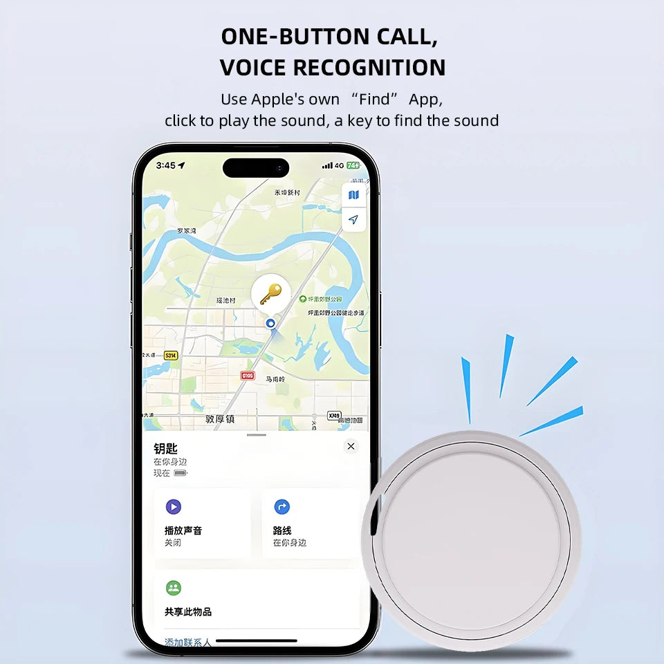 Mini GPS Tracker – Apple Find My & Magnetic Attachment