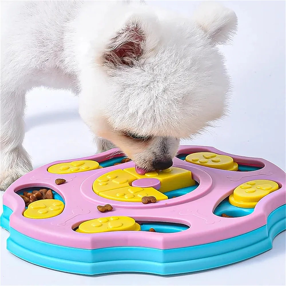 Dog Puzzle Feeder – Interactive Slow Feeder Bowl