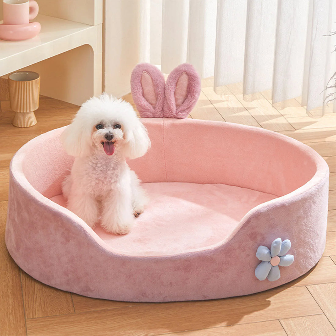 Detachable Pet Bed – Washable with Anti-Slip Base