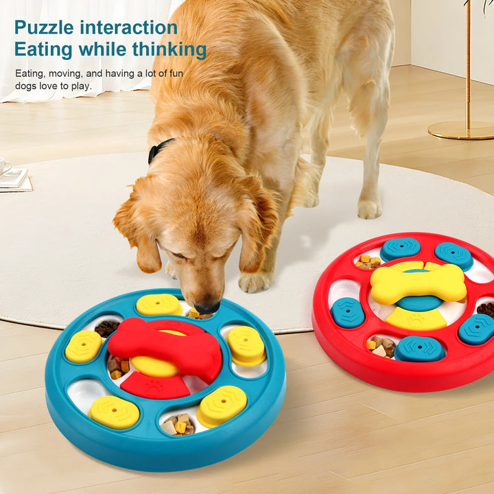 Slow Feeder Dog Bowl – Anti-Choking IQ Training Licking Plate