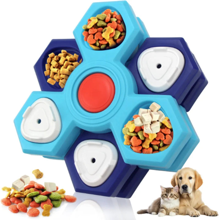 Slow Feed Dog Puzzle – Interactive Training Tray