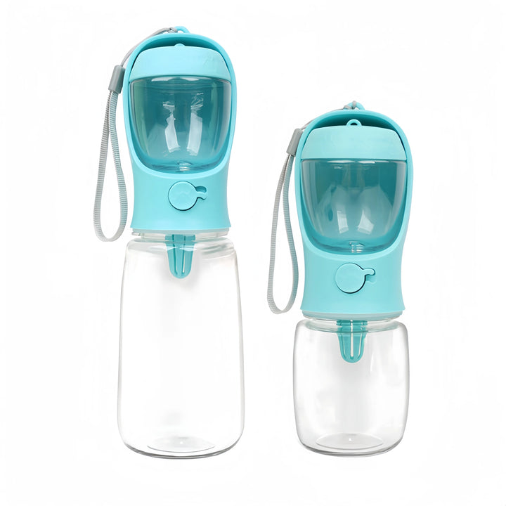 Pet Water Bottle  with Food Storage