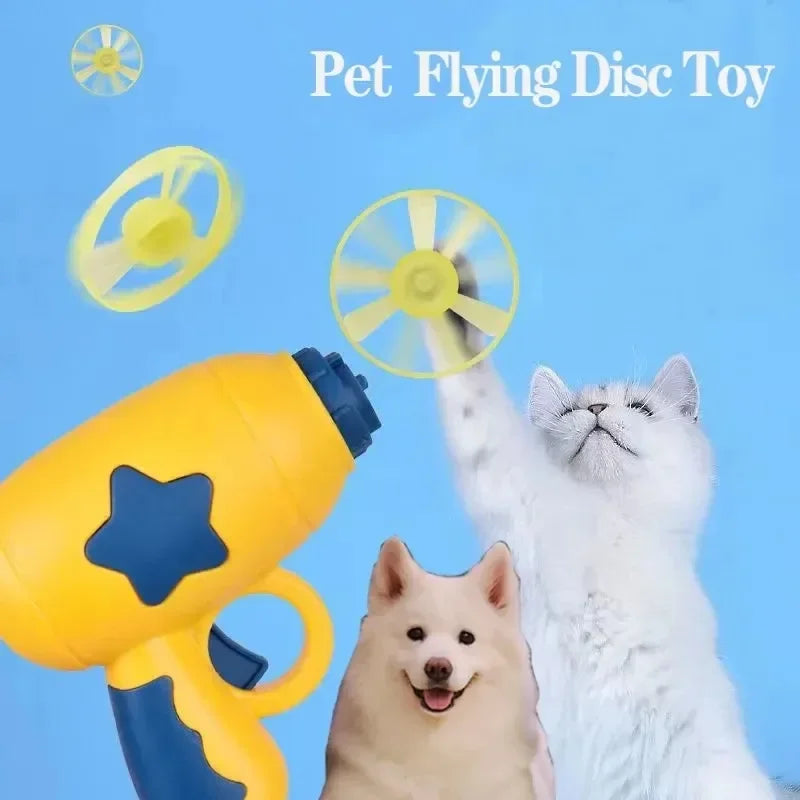 Cat Toy Launcher – Interactive Flying Disc Shooter