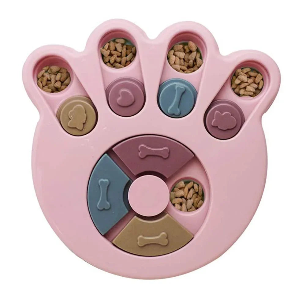 Dog Puzzle Feeder – Interactive Slow Feeder Bowl for IQ Training
