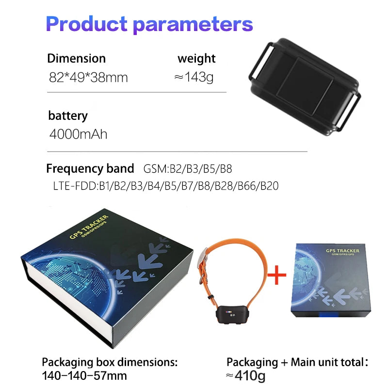 Hunting Dog GPS Tracker – Waterproof with Remote Training